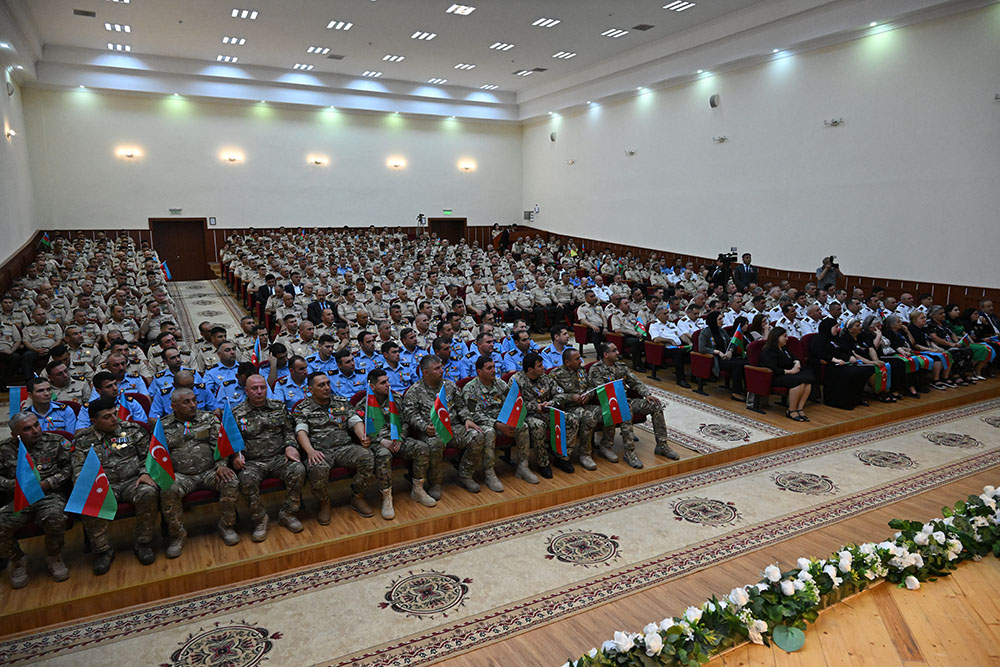 Azerbaijani army holds solemn ceremony on occasion of Armed Forces Day (PHOTO/VIDEO)