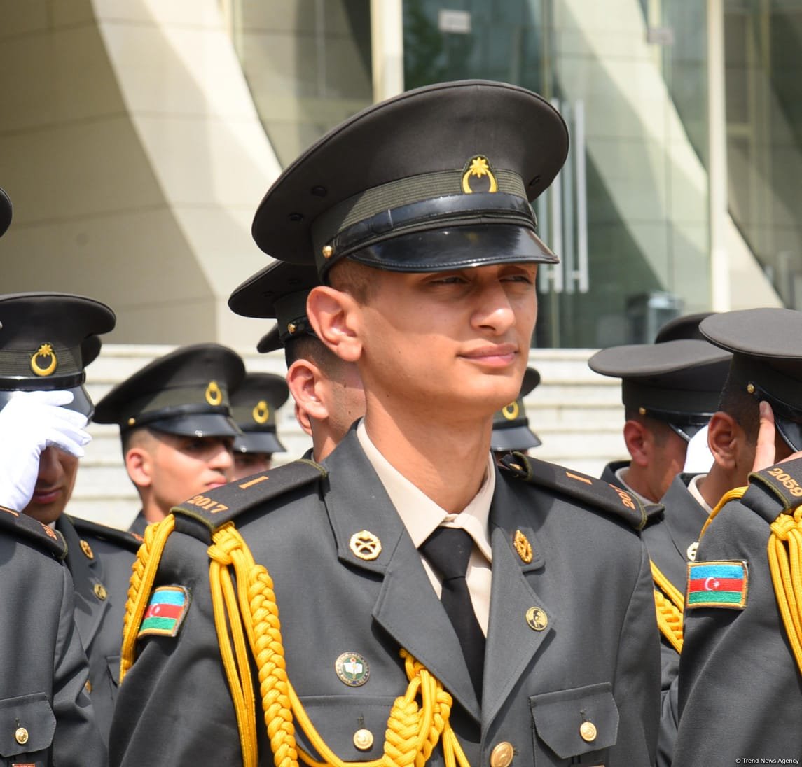 Azerbaijan's Baku holds processions with military band (PHOTO/VIDEO)