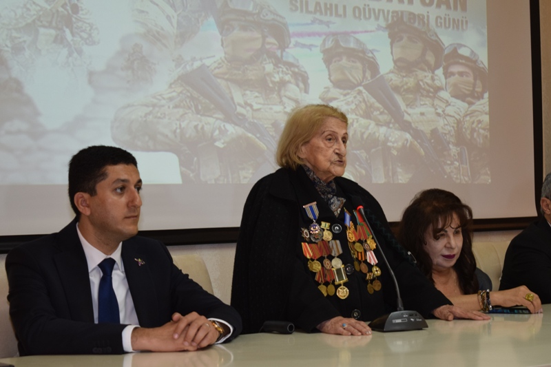 Azerbaijani Organization of War, Labor Veterans reveres nation's Armed Forces Day (PHOTO)