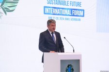 Baku hosts 1st day of "Green World Solidarity: Waste to Value for Sustainable Future" int'l forum (PHOTO)