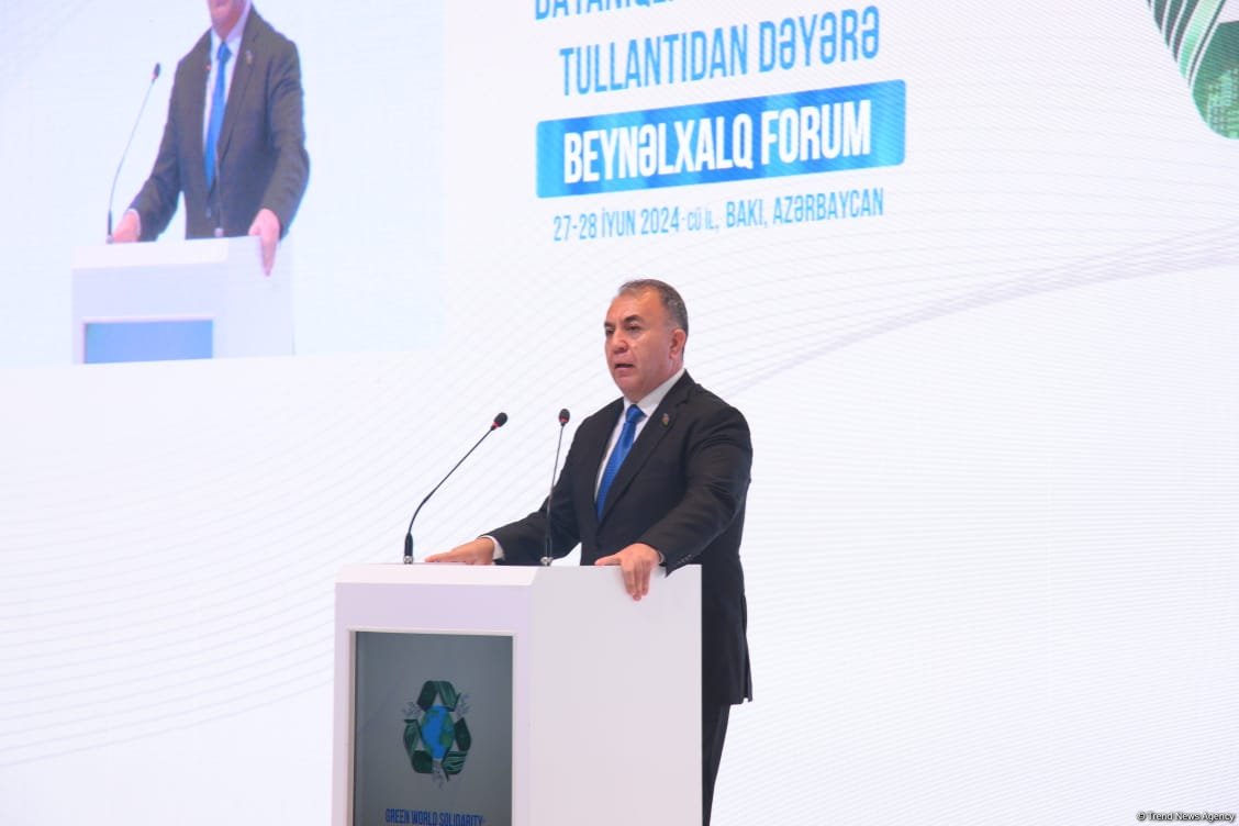 Baku hosts 1st day of "Green World Solidarity: Waste to Value for Sustainable Future" int'l forum (PHOTO)