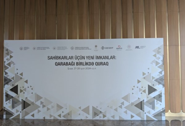 Azerbaijan's Shusha hosts event "New Opportunities for Entrepreneurs: Let’s Revive Karabakh Together" (PHOTO)