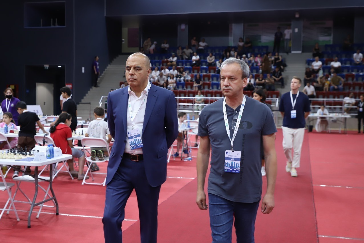 FIDE President arrives in Azerbaijan's Baku