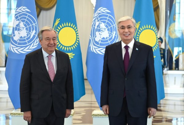 Kazakhstan wholeheartedly backs UN initiatives - President Tokayev