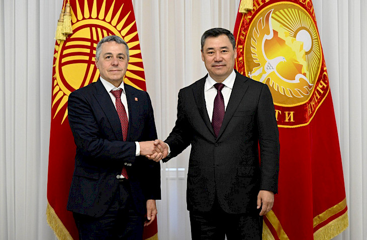 Kyrgyzstan-Switzerland bilateral trade exceeds billion dollars, president says