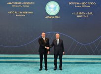 President Ilham Aliyev addresses "SCO plus" meeting in Astana (PHOTO/VIDEO)