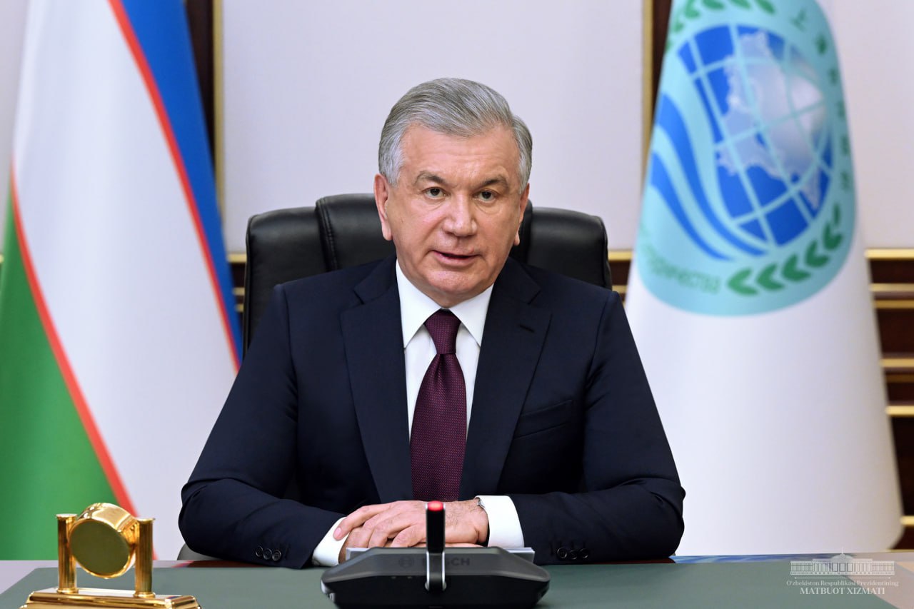 Uzbekistan's president proposes setting up unified SCO transport interconnection map