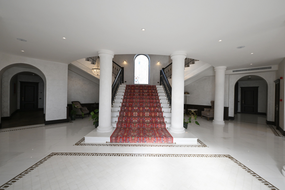 President Ilham Aliyev attends opening of "Garabagh" hotel in Khankendi (PHOTO/VIDEO)