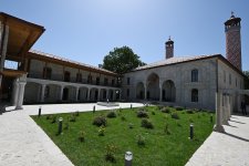 President Ilham Aliyev attends reopening of Ashaghi Govhar Agha Mosque after its restoration in Shusha (PHOTO/VİDEO)