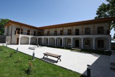 President Ilham Aliyev attends reopening of Ashaghi Govhar Agha Mosque after its restoration in Shusha (PHOTO/VİDEO)