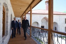 President Ilham Aliyev attends reopening of Ashaghi Govhar Agha Mosque after its restoration in Shusha (PHOTO/VİDEO)