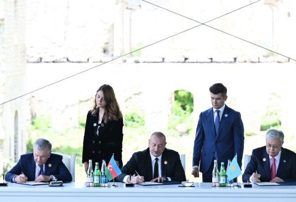 Shusha hosts ceremony of signing Karabakh Declaration of OTS Informal Summit (PHOTO)