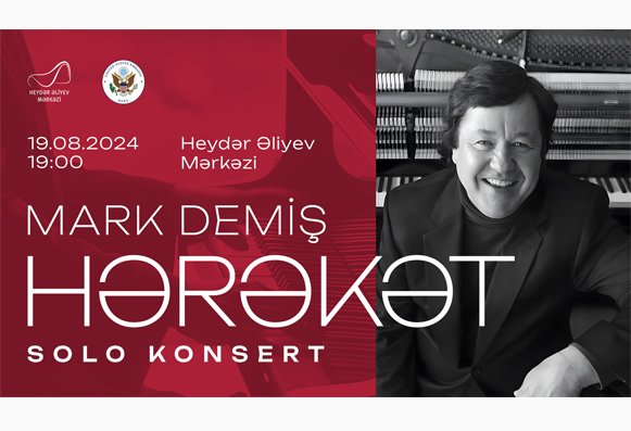 Heydar Aliyev Center to host concert by pianist Mark Damisch