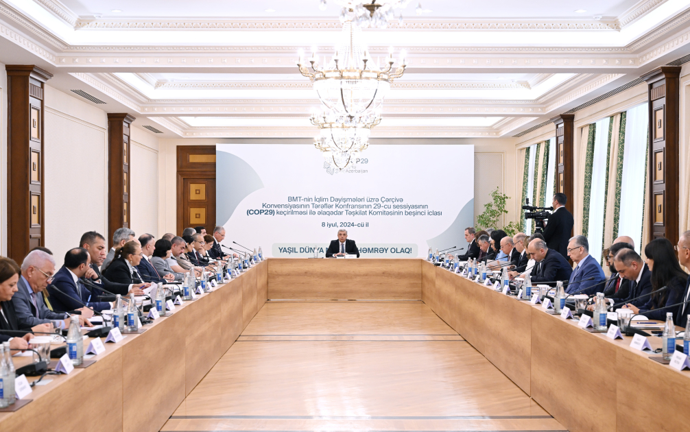 Azerbaijan holds fifth meeting of COP29 organizing committee (PHOTO)