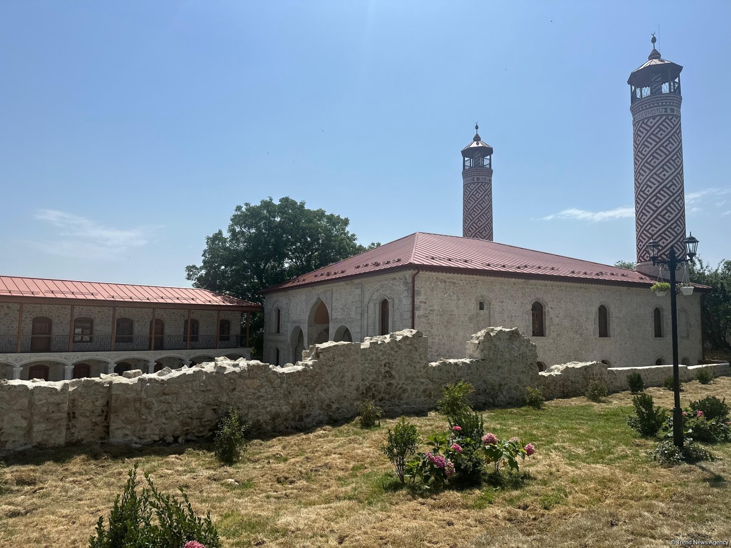 Azerbaijan gives new breath to Ashagi Govhar Agha Mosque in Shusha (PHOTO)