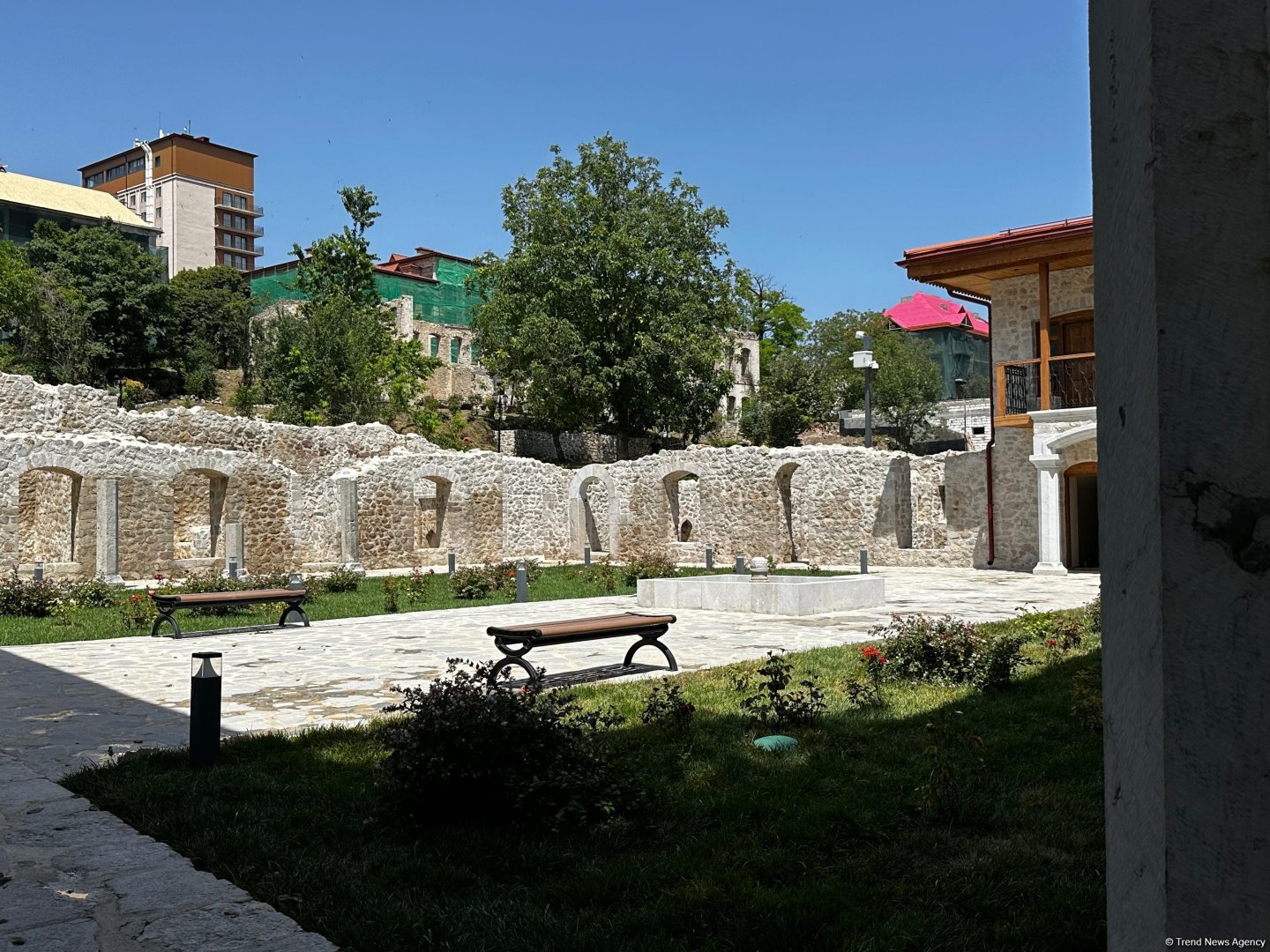 Azerbaijan gives new breath to Ashagi Govhar Agha Mosque in Shusha (PHOTO)