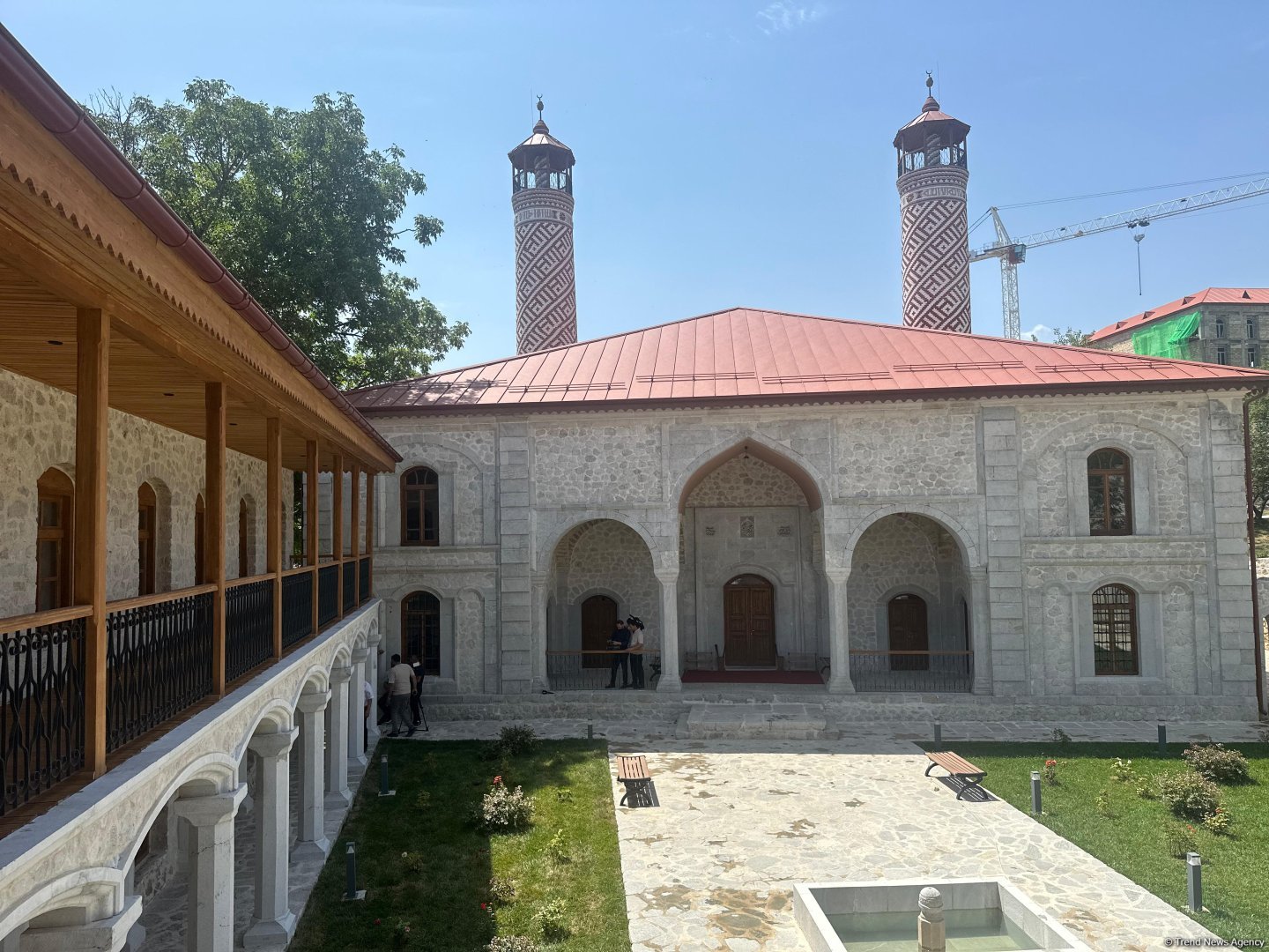 Azerbaijan gives new breath to Ashagi Govhar Agha Mosque in Shusha (PHOTO)