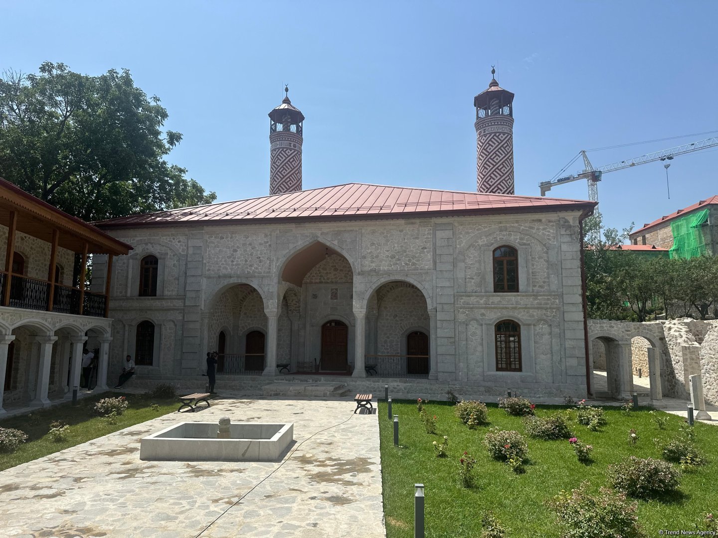 Azerbaijan gives new breath to Ashagi Govhar Agha Mosque in Shusha (PHOTO)