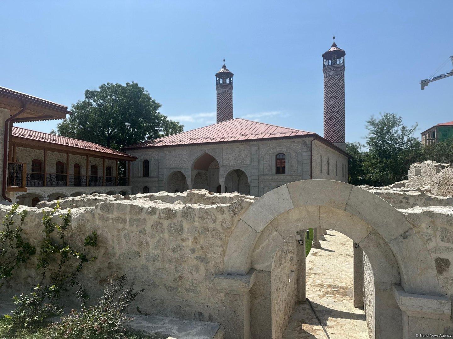 Azerbaijan gives new breath to Ashagi Govhar Agha Mosque in Shusha (PHOTO)