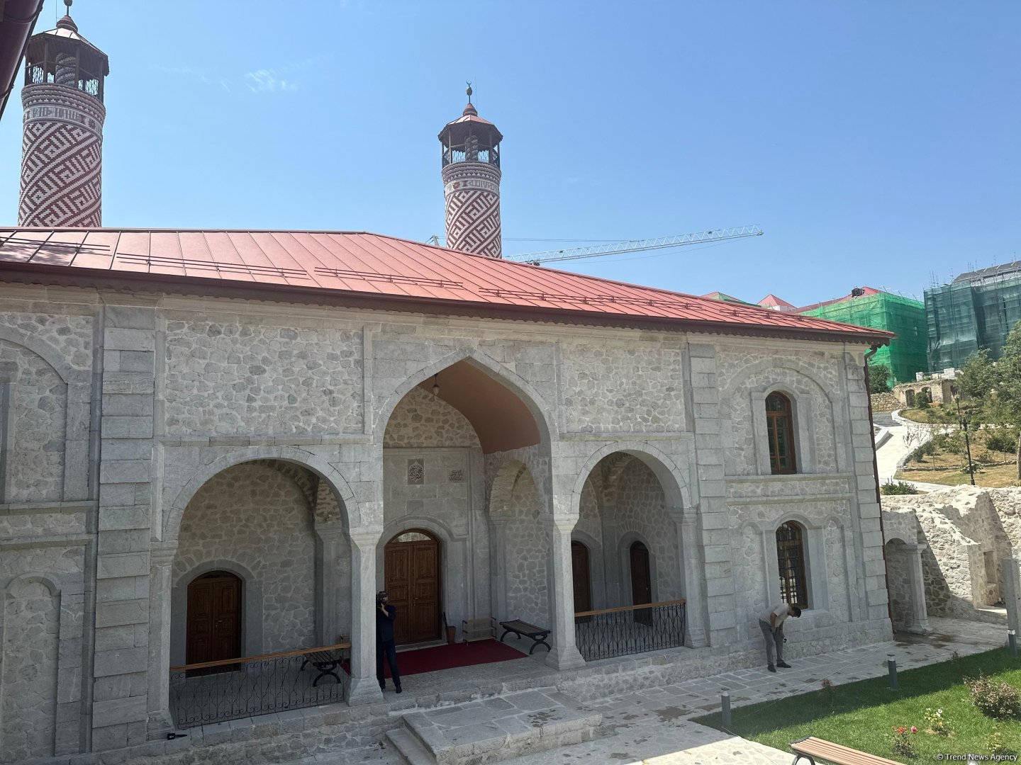 Azerbaijan gives new breath to Ashagi Govhar Agha Mosque in Shusha (PHOTO)