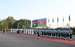 Islamabad holds official welcome ceremony for President Ilham Aliyev (PHOTO/VIDEO)