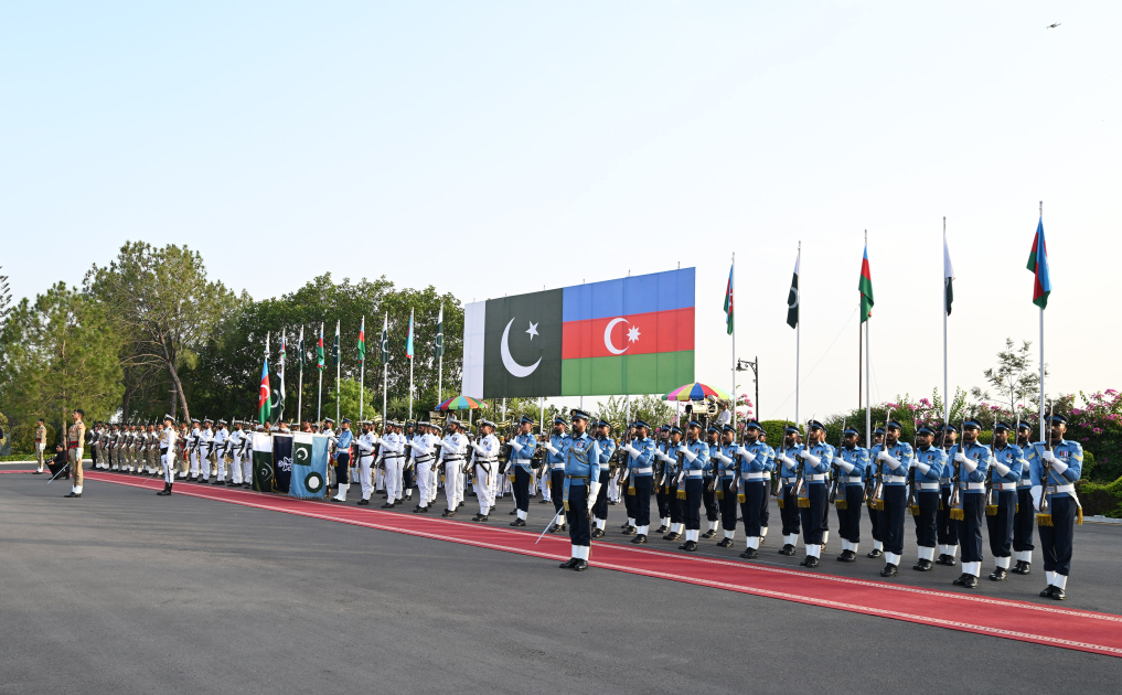 Islamabad holds official welcome ceremony for President Ilham Aliyev (PHOTO/VIDEO)