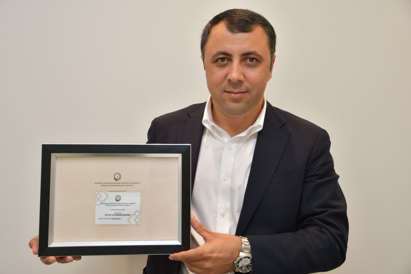 Azerbaijan's Aghdam Industrial Park welcomes new resident