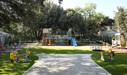 President Ilham Aliyev attends opening ceremony of newly renovated Narimanov Park in Baku (PHOTO)
