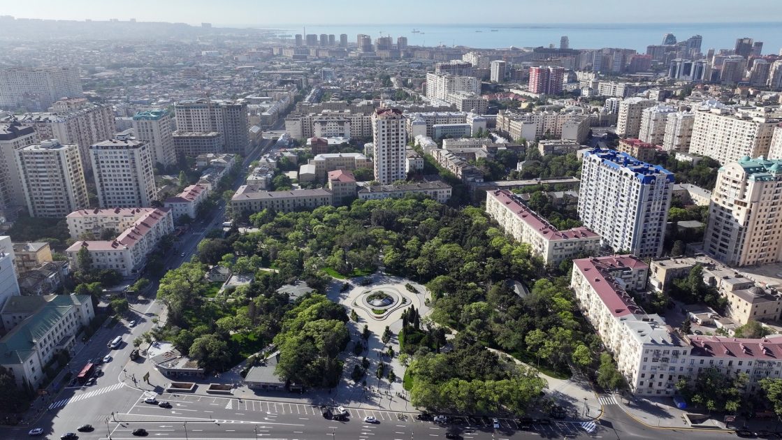 President Ilham Aliyev attends opening ceremony of newly renovated Narimanov Park in Baku (PHOTO)