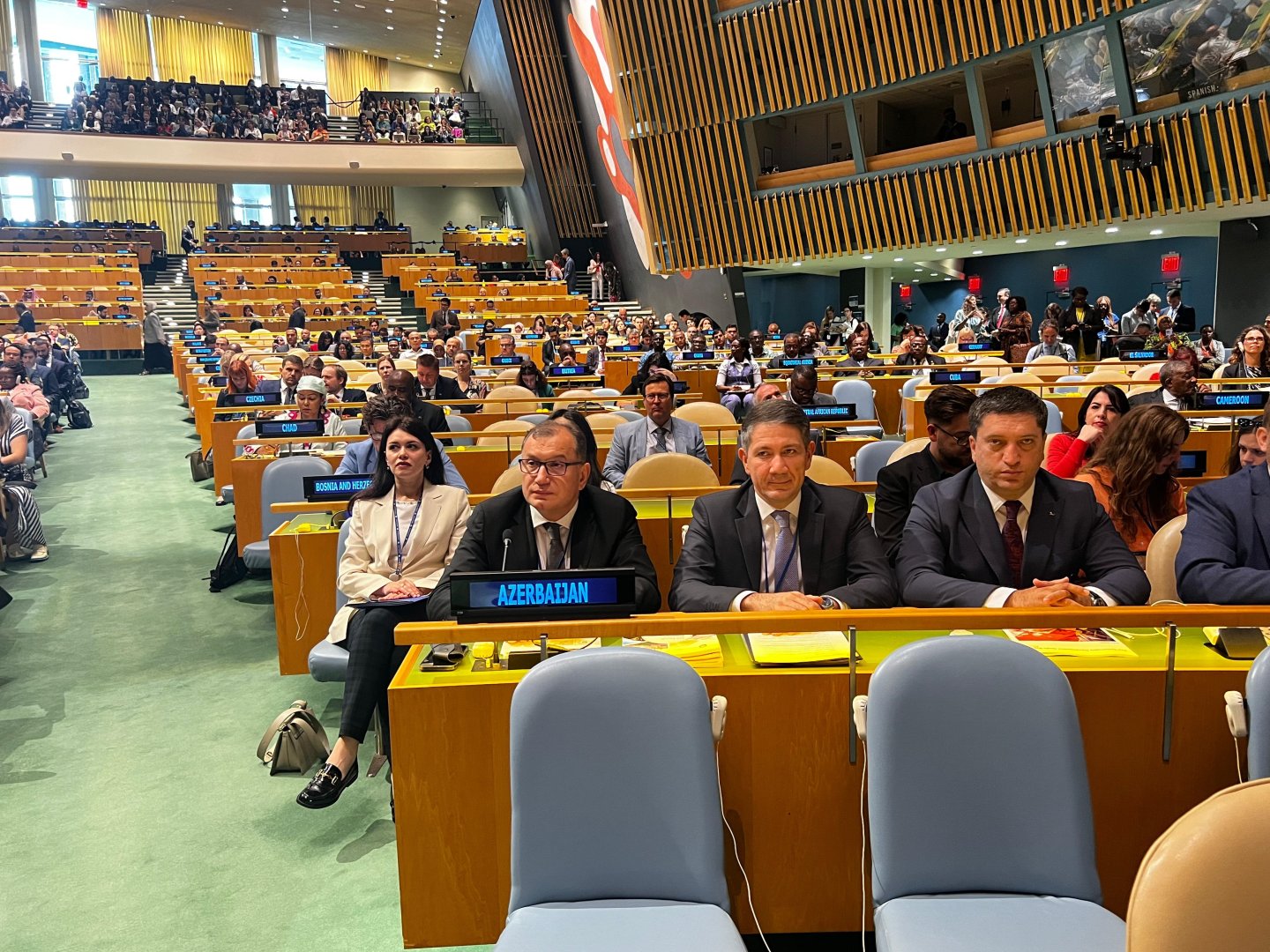 Azerbaijan submits next voluntary national review on SDGs to UN
