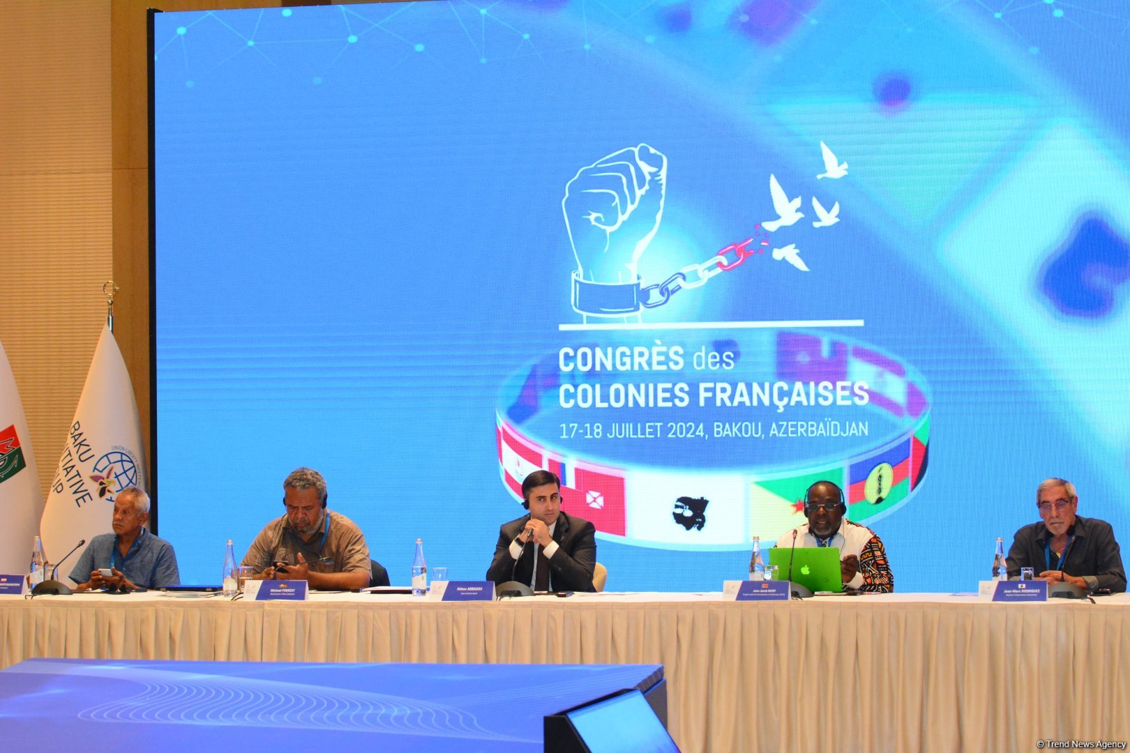 1st day of Congress for Independence of French Colonies concludes in Baku (PHOTO)