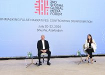 President Ilham Aliyev addresses 2nd Global Media Forum in Shusha (PHOTO/VIDEO)