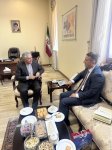 Azerbaijani ambassador meets with Iranian MFA officials (PHOTO)