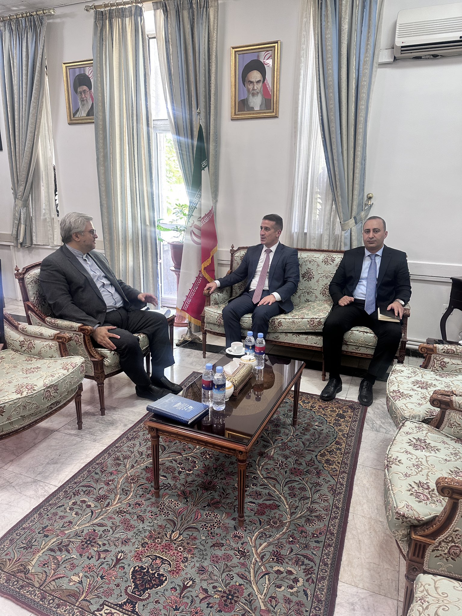 Azerbaijani ambassador meets with Iranian MFA officials (PHOTO)