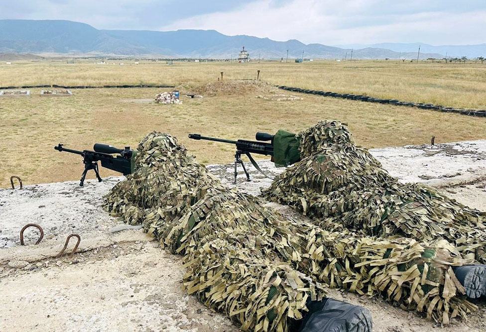 Azerbaijan Army holds Sniper Training Course (PHOTO)