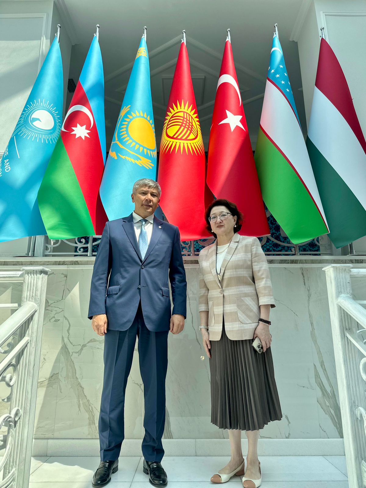 Turkic Culture and Heritage Foundation meets Kyrgyz ambassador to Azerbaijan (PHOTO)