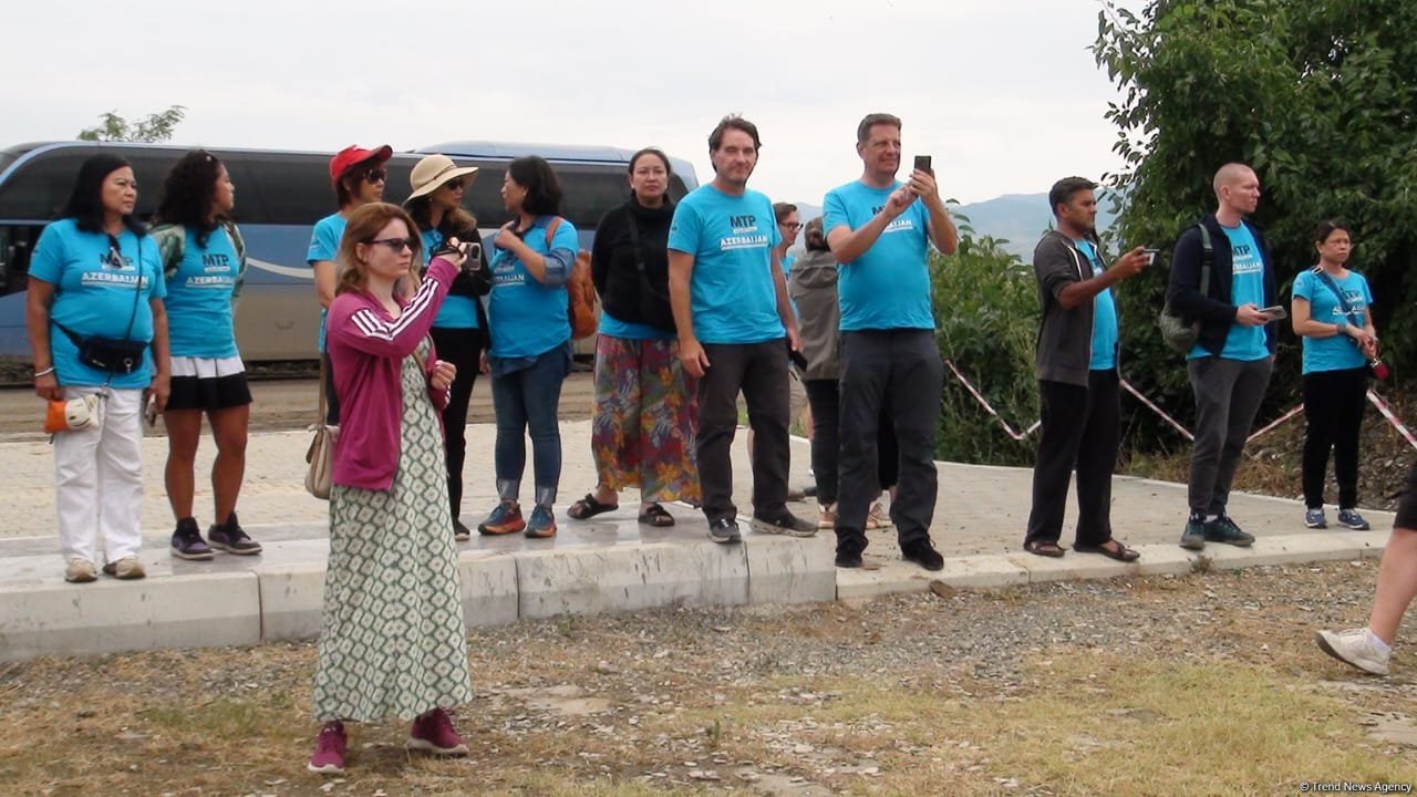 Global travelers of world's four major travel clubs arrive in Azerbaijan's Aghdam (PHOTO/VIDEO)