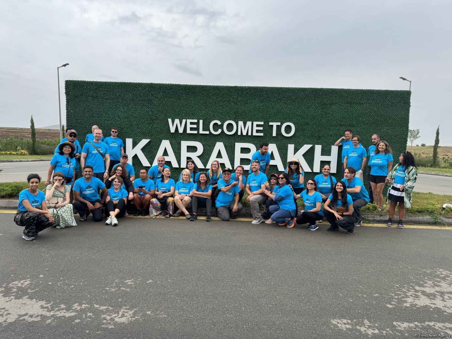 Global travelers of world's four major travel clubs arrive in Azerbaijan's Aghdam (PHOTO/VIDEO)