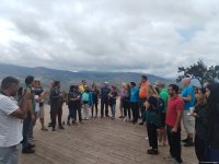 Delegation of foreign travelers visits Azerbaijan's Lachin (PHOTO)