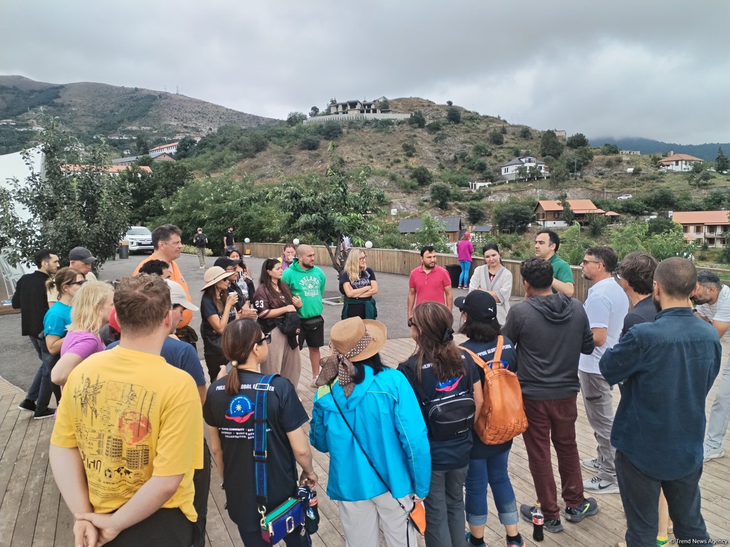 Delegation of foreign travelers visits Azerbaijan's Lachin (PHOTO)