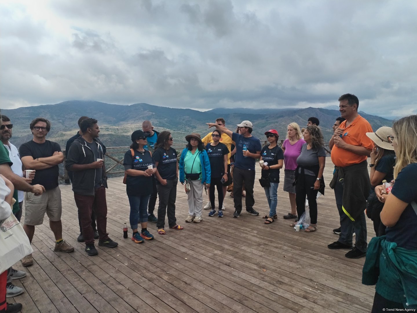 Delegation of foreign travelers visits Azerbaijan's Lachin (PHOTO)