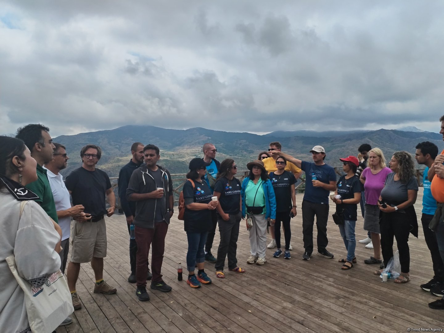 Delegation of foreign travelers visits Azerbaijan's Lachin (PHOTO)
