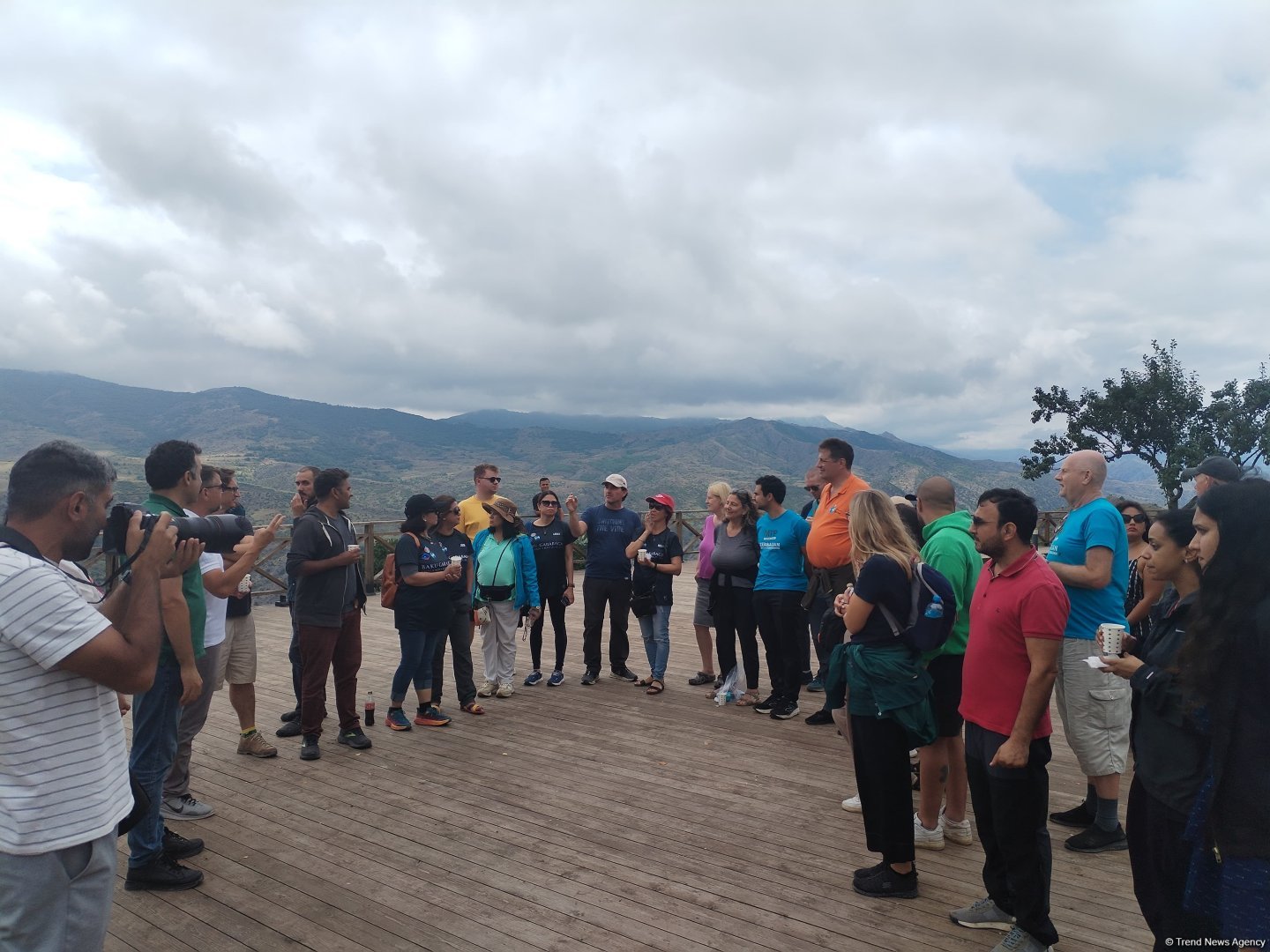 Delegation of foreign travelers visits Azerbaijan's Lachin (PHOTO)