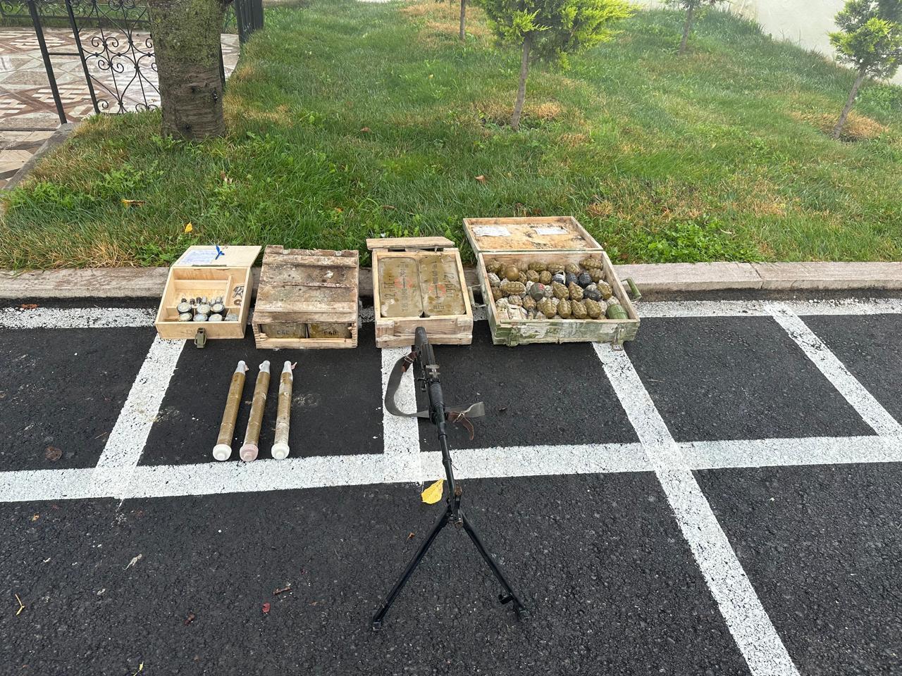 Large quantities of weapons and ammunition found in Azerbaijan's liberated territories over week