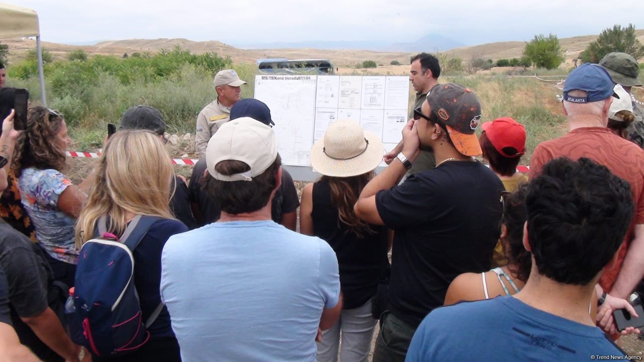 Global travelers observe demining process in Azerbaijan's Fuzuli (PHOTO/VIDEO)