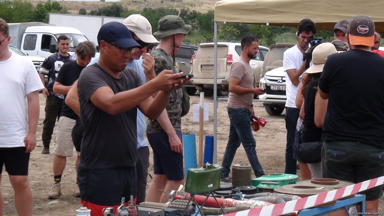 Global travelers observe demining process in Azerbaijan's Fuzuli (PHOTO/VIDEO)