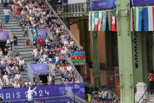 Azerbaijani fencer Anna Bashta winds up her performance at Olympics (PHOTO)