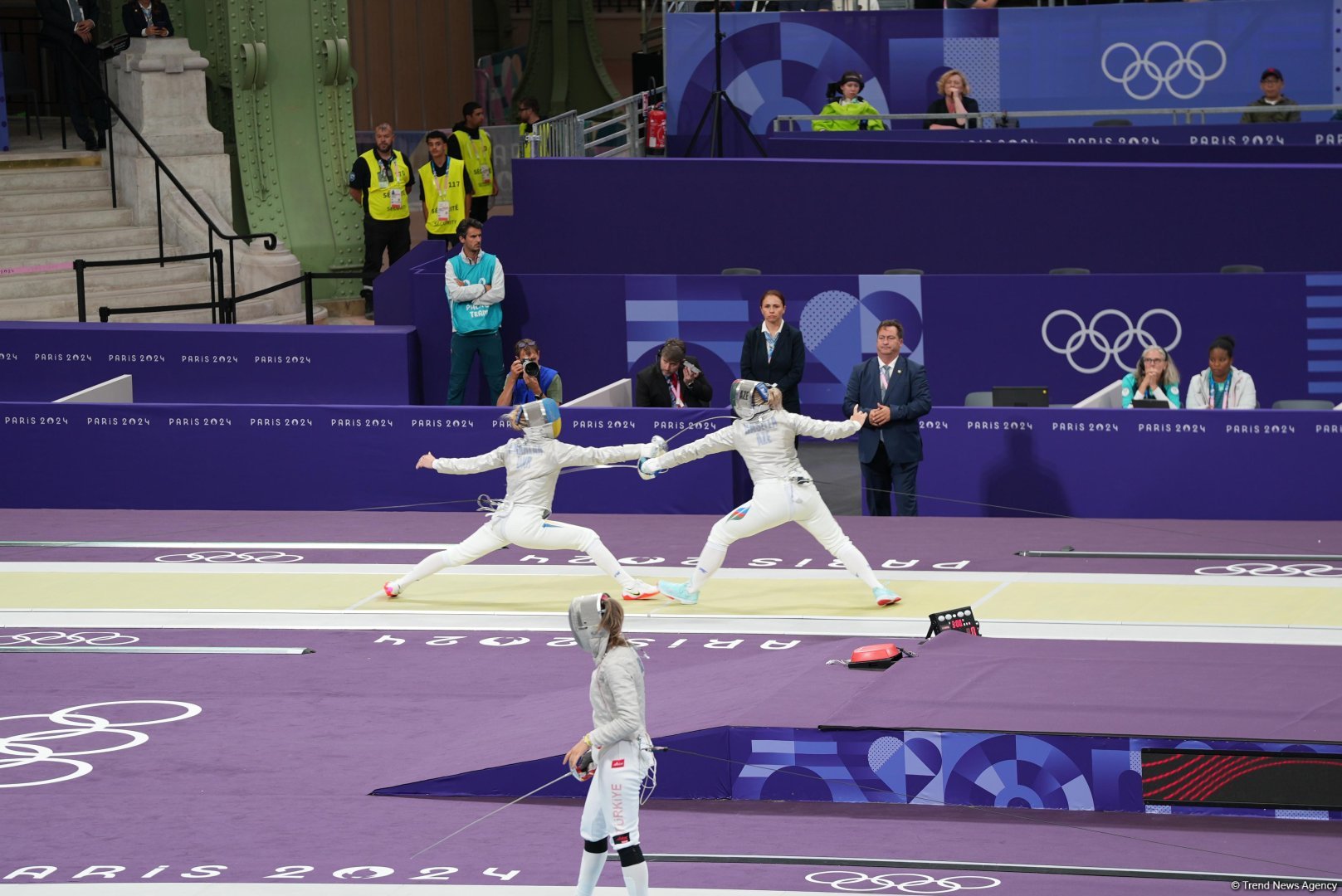 Azerbaijani fencer Anna Bashta winds up her performance at Olympics (PHOTO)