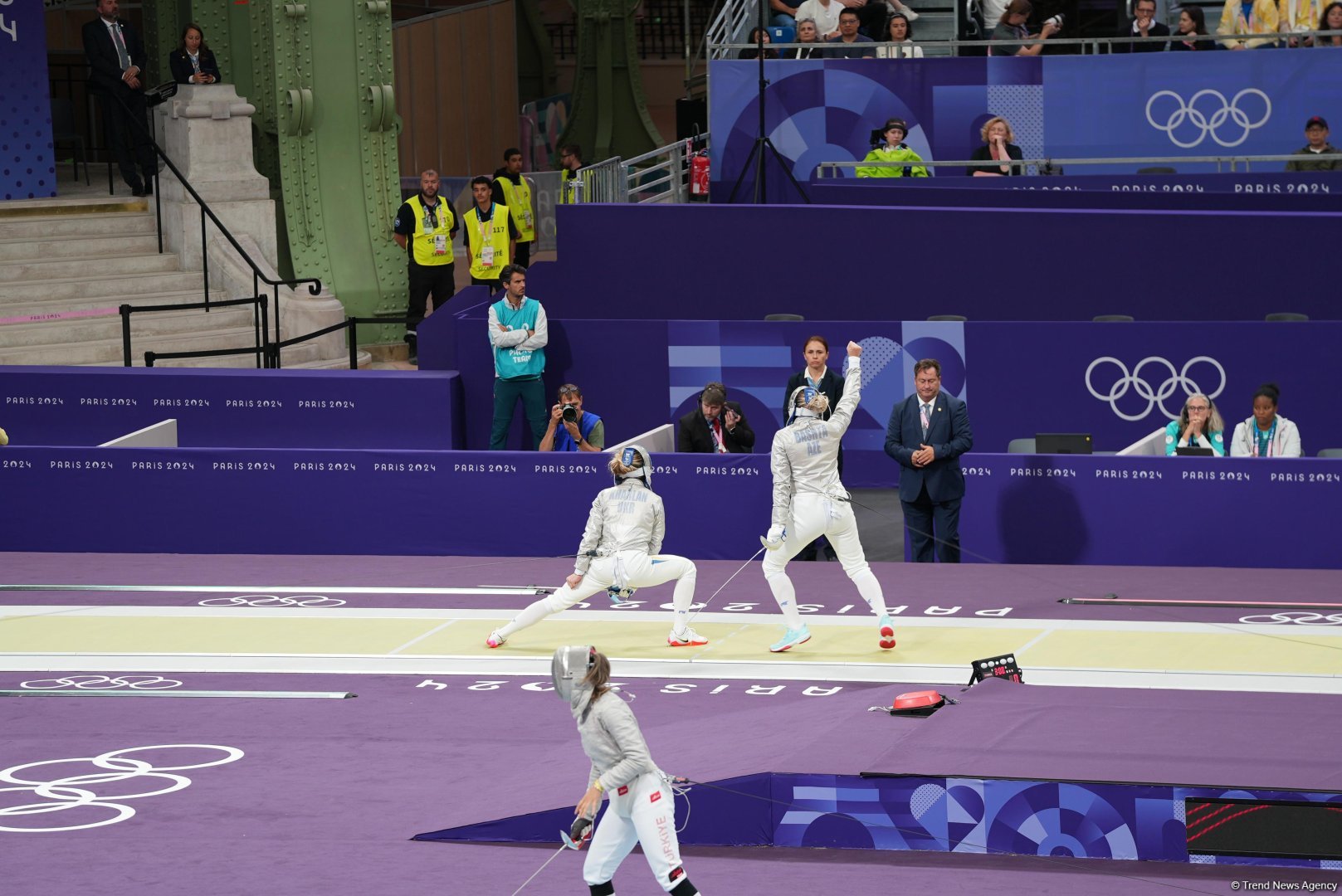 Azerbaijani fencer Anna Bashta winds up her performance at Olympics (PHOTO)