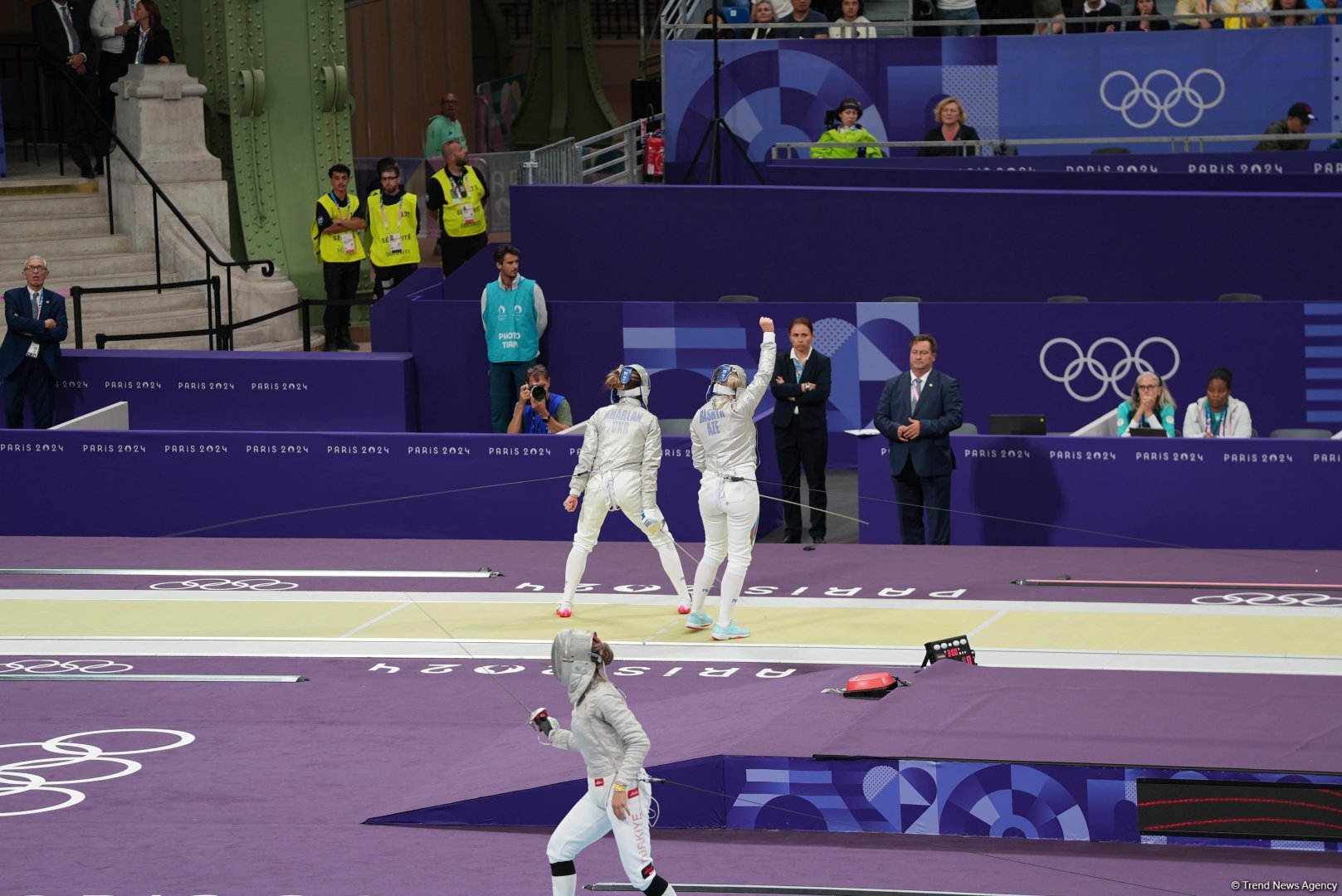 Azerbaijani fencer Anna Bashta winds up her performance at Olympics (PHOTO)